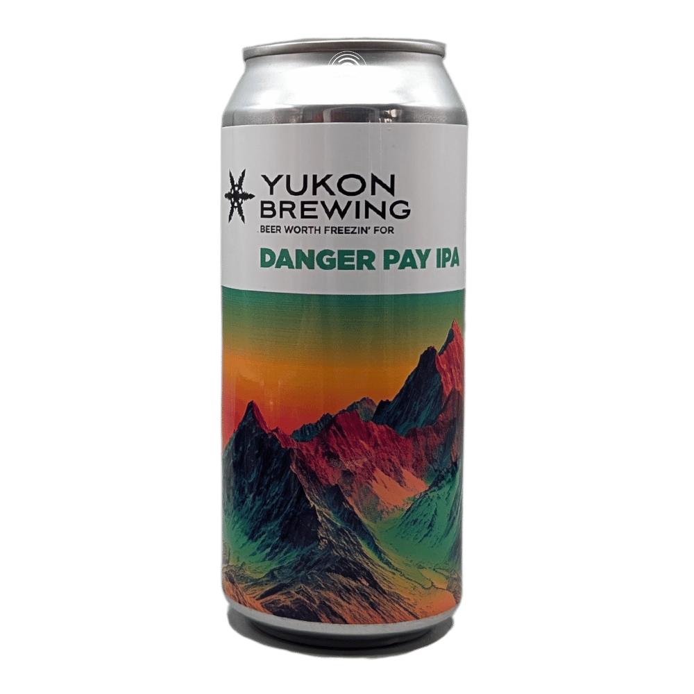 Danger Pay Double IPA by Yukon Brewing, beer label
