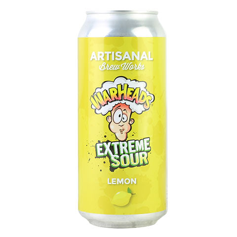 Artisanal Brew Works Warheads Lemon Sour Ale by Artisanal Brew Works, beer label