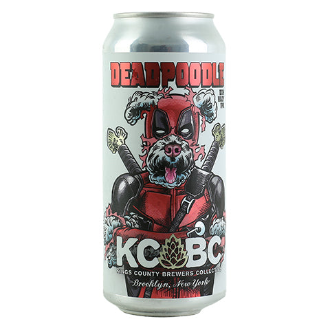 Kings County Brewers Collective Deadpoodle DDH Hazy IPA by Kings County Brewers Collective, beer label