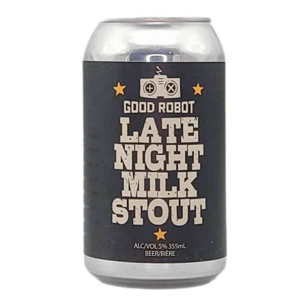Late Night Stout by Good Robot Brewing Co., beer label