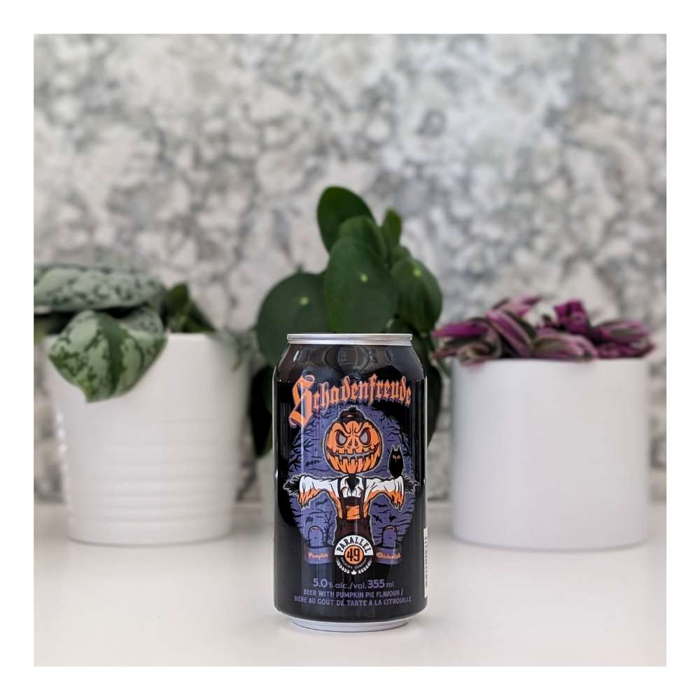 Parallel 49 Brewing Schadenfreude Pumpkin Oktoberfest by Parellel 49 Brewing, beer label
