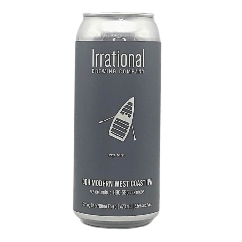 Exp. Tarn DDH Modern West Coast IPA by Irrational Brewing Company, beer label