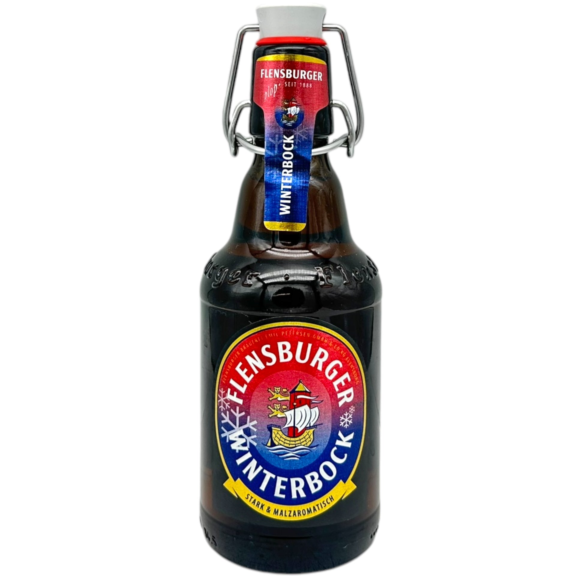 Flensburger Brauerei Emil Petersen Flensburger Winterbock by Flensburger Brauerei, beer label