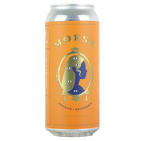 Moksa Let's Try Kief Hazy DIPA by Moksa Brewing Co, beer label