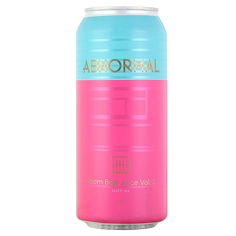Abnormal Boom Bap Juice Vol. 3 IPA by Abnormal Beer Company, beer label