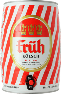 Früh Kölsch Party Keg by Cölner Hofbräu Früh, beer label