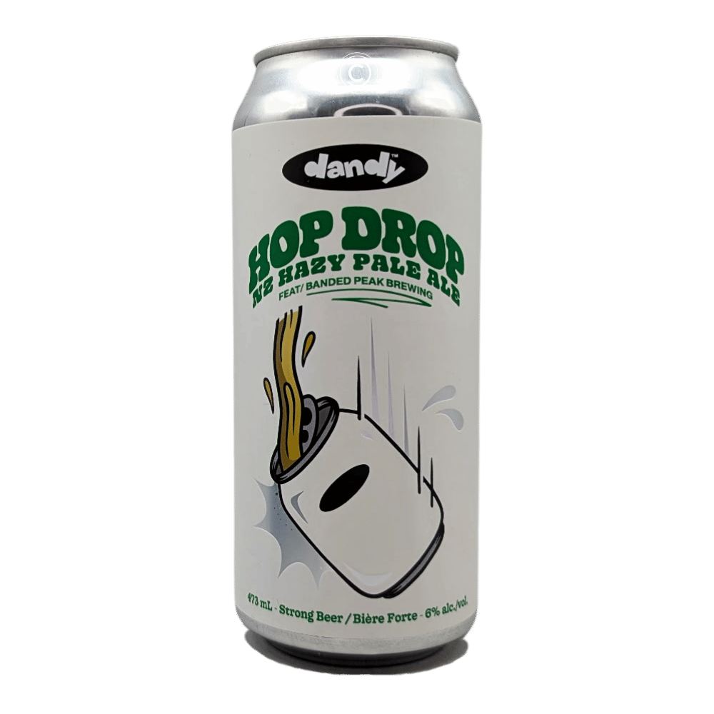 Hop Drop NZ Hazy Pale Ale by The Dandy Brewing Company, beer label