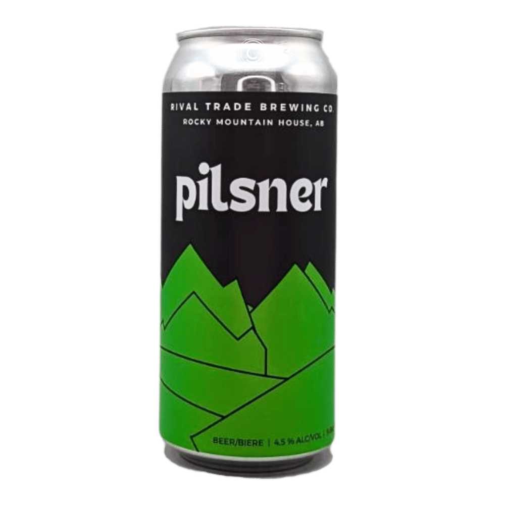 Co. Pilsner by Rival Trade Brewing, beer label