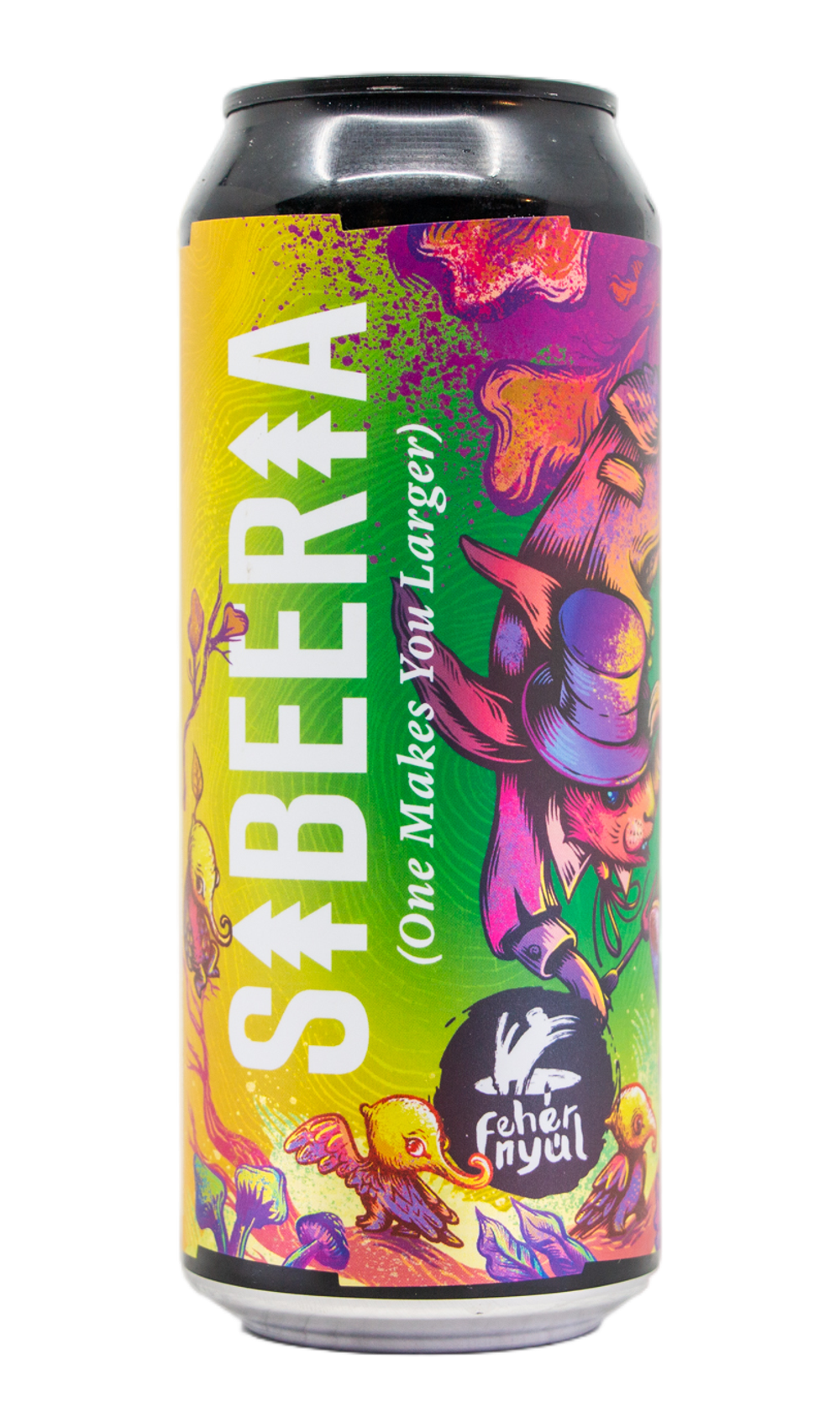 Sibeeria One Makes You Larger by Sibeeria Brewery, beer label