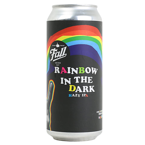 Fall Rainbow In The Dark IPA by Fall Brewing Company, beer label