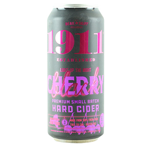 Beak & Skiff 1911 Black Cherry Hard Cider by Beak & Skiff Apple Orchards, beer label