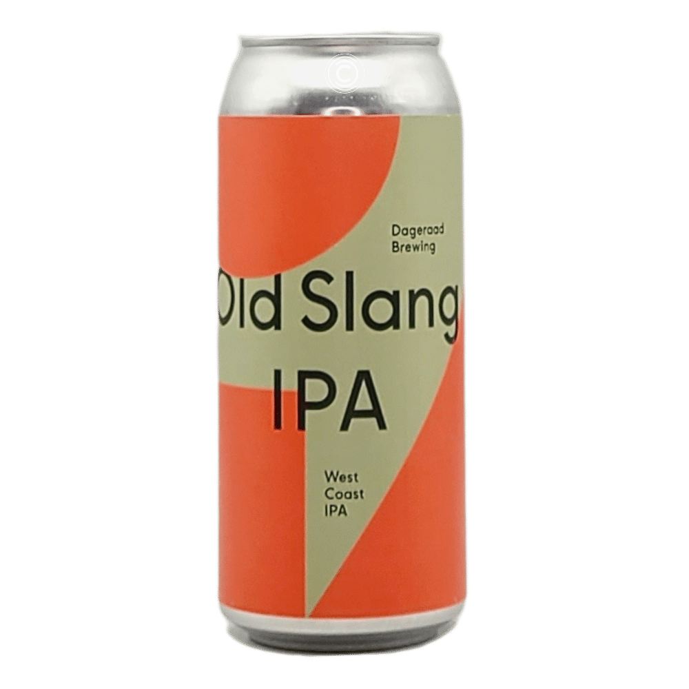 Old Slang West Coast IPA by Dageraad Brewing, beer label