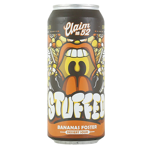 Claim 52 Stuffed Bananas Foster Dessert Sour by Claim 52 Brewing, beer label