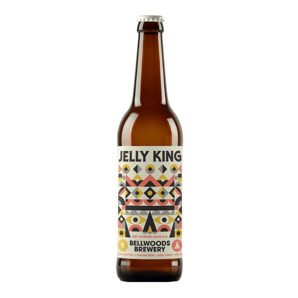 Jelly King Dry Hopped Sour by Bellwoods Brewery, beer label