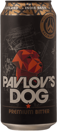 Pavlov's Dog by Williams Brothers, beer label