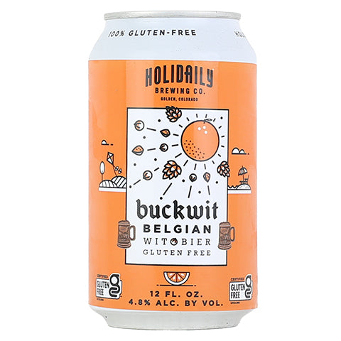 Holidaily BuckWit Belgian by Holidaily Brewing Co, beer label