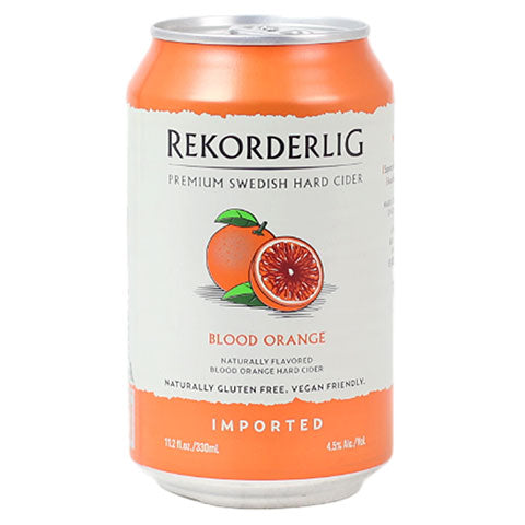 Rekorderlig Blood Orange Cider by Rekorderlig Cider, beer label