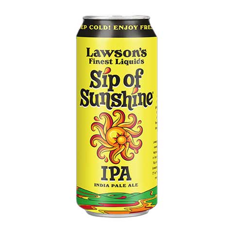 Lawson's Finest Liquids Sip of Sunshine IPA by Lawson's Finest Liquids, beer label
