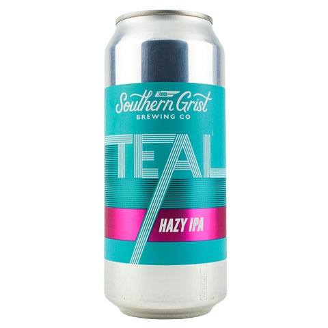 Southern Grist Teal Hazy IPA by Southern Grist Brewing Company, beer label
