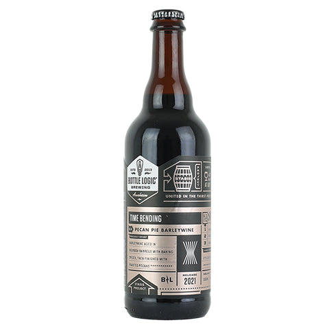 Bottle Logic/The Eighth State Time Bending (2021) by Bottle Logic Brewing, beer label