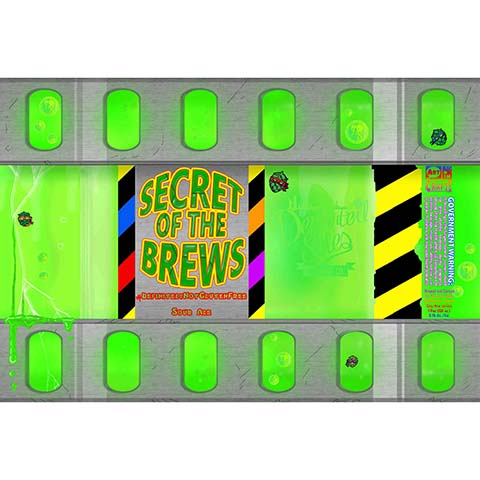 Departed Soles Secret of the Brews Sour Ale by Departed Soles Brewing, beer label