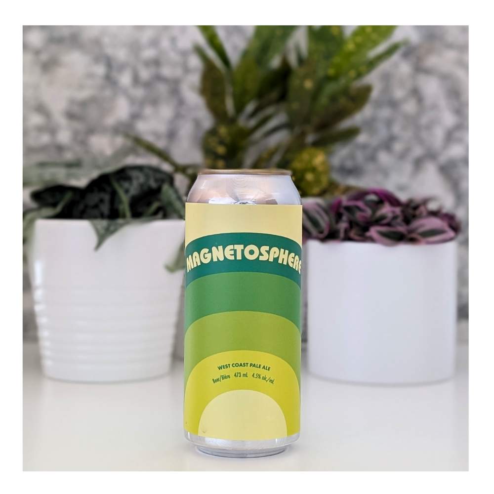 Magnetosphere Pale Ale by Cabin Brewing Company, beer label