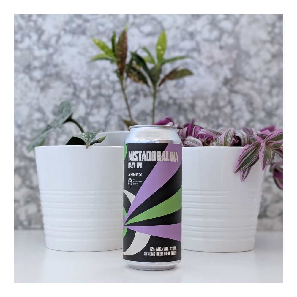 MISTADOBALINA Hazy IPA by Annex Ale Project x The Establishment Brewing Company, beer label