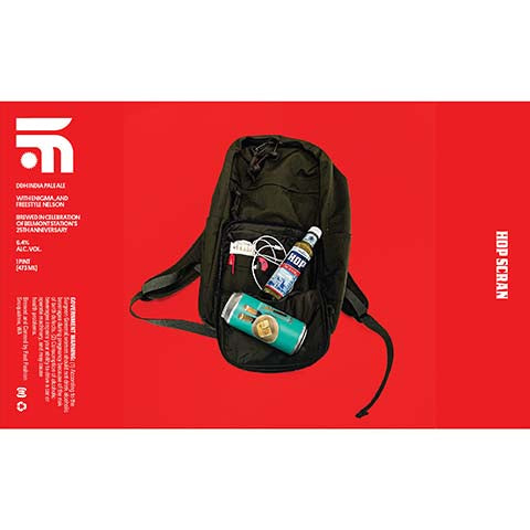 Fast Fashion Hop Scran DDH IPA by Fast Fashion Brewing, beer label