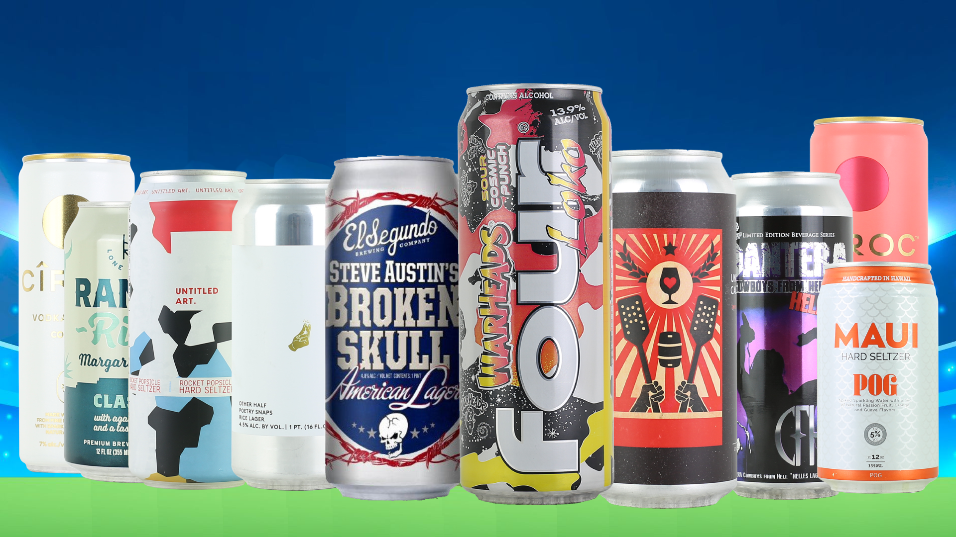 Big Game Day Gift Box Set by Variety Pack, beer label