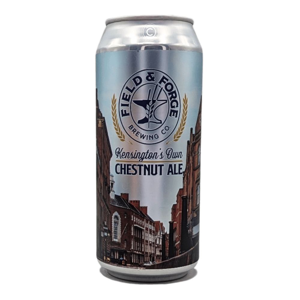 Kensington's Own Chestnut Ale by Field & Forge Brewing Co., beer label