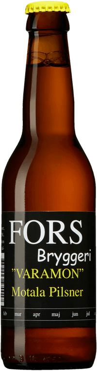 Varamon Motala by Fors Bryggeri, beer label