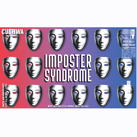 Cushwa Imposter Syndrome New England Style DIPA by Cushwa Brewing Co, beer label
