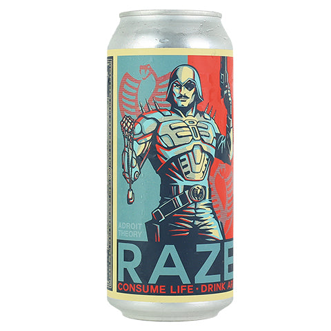 Adroit Theory RAZE (Ghost 1123) by Adroit Theory Brewing Company, beer label