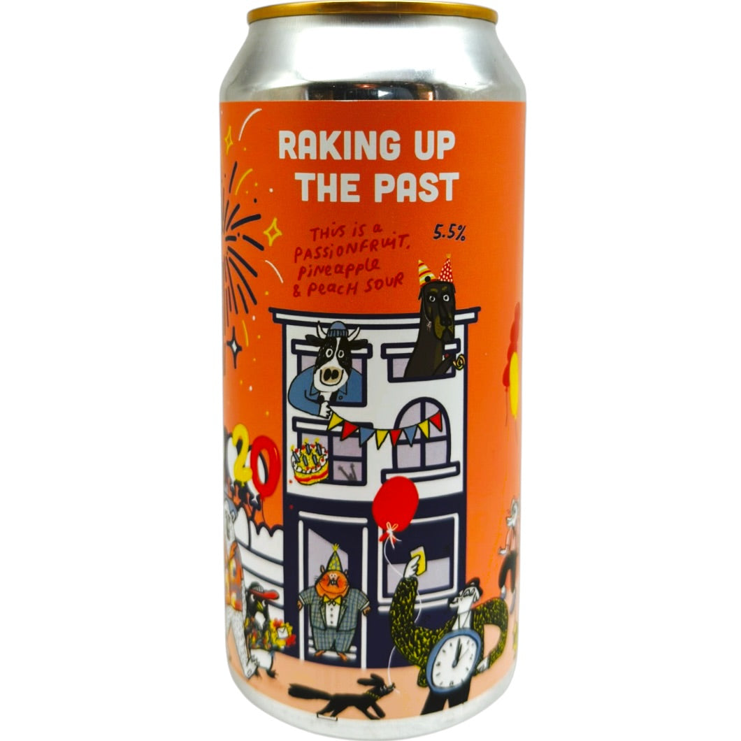 Pretty Decent Raking Up The Past by Pretty Decent Beer Co, beer label
