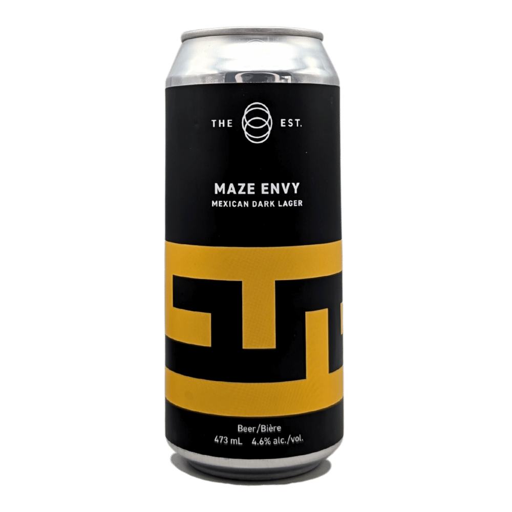 Maze Envy Mexican Dark Lager by The Establishment Brewing Company, beer label