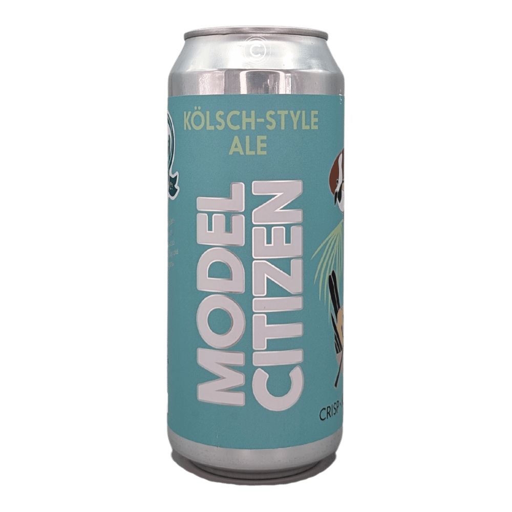 Model Citizen Kolsch-Style Ale by Winterlong Brewing Co., beer label