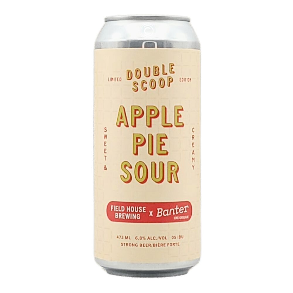 Double Scoop: Apple Pie Sour by Field House Brewing Co., beer label