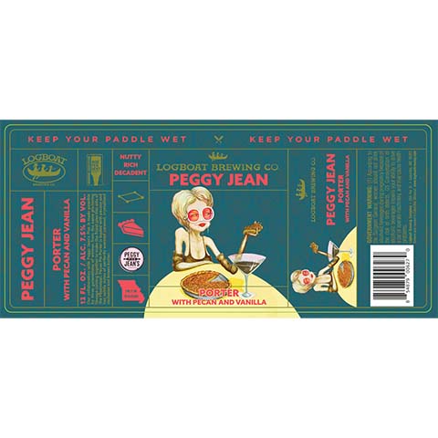 Longboat Brewing Peggy Jean Porter by Longboat Brewing Co., beer label