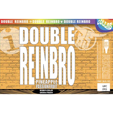 Bolero Snort Double Reinbro Pineapple Passionfruit by Bolero Snort Brewery, beer label