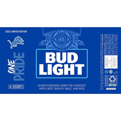 Bud Light One Pride by Anheuser-Busch, beer label