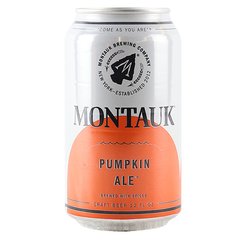 Montauk Pumpkin Ale by Montauk Brewing Co, beer label