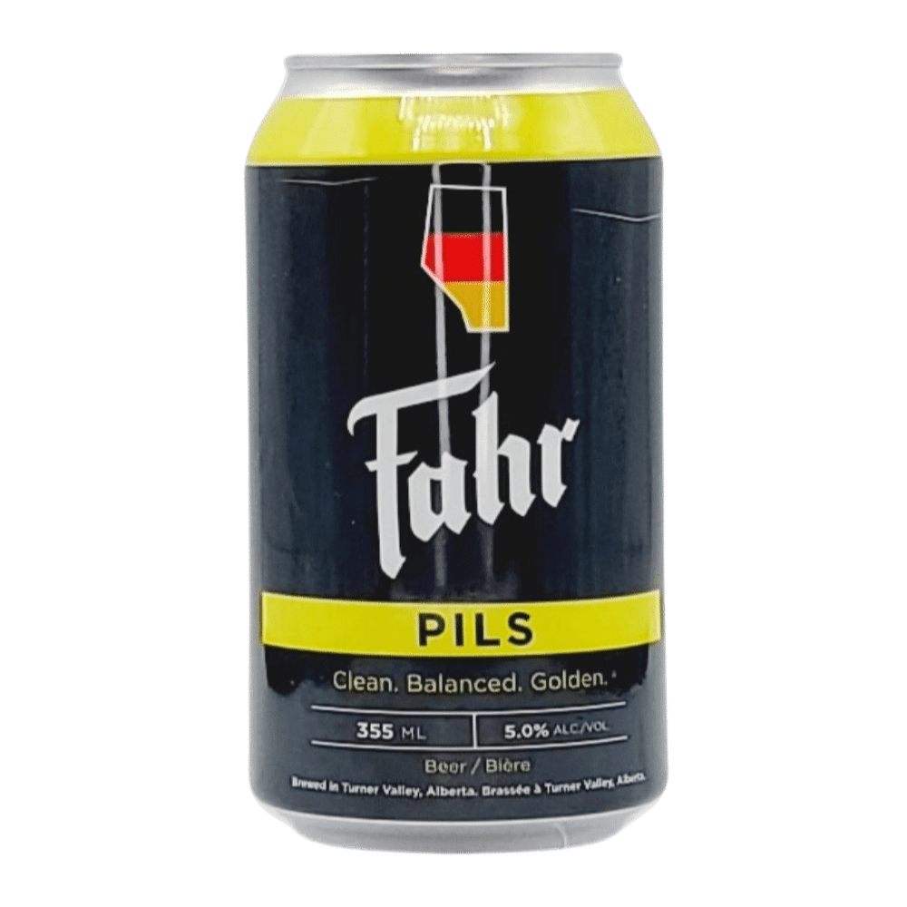 Pilsner by Brauerei Fahr, beer label