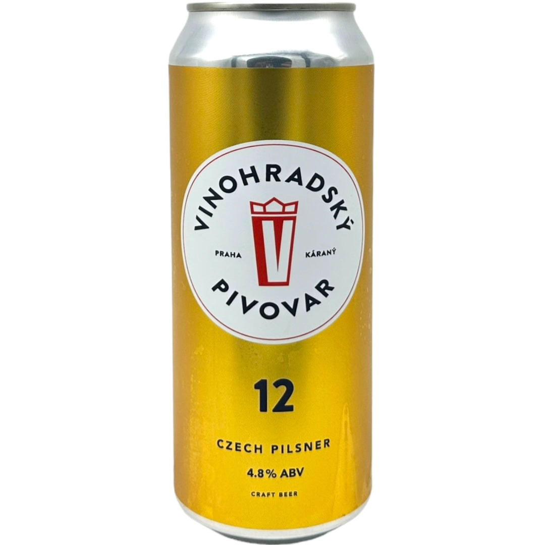 Vinohradský Pivovar Vinohradská 12 by Vinohradský Pivovar, beer label
