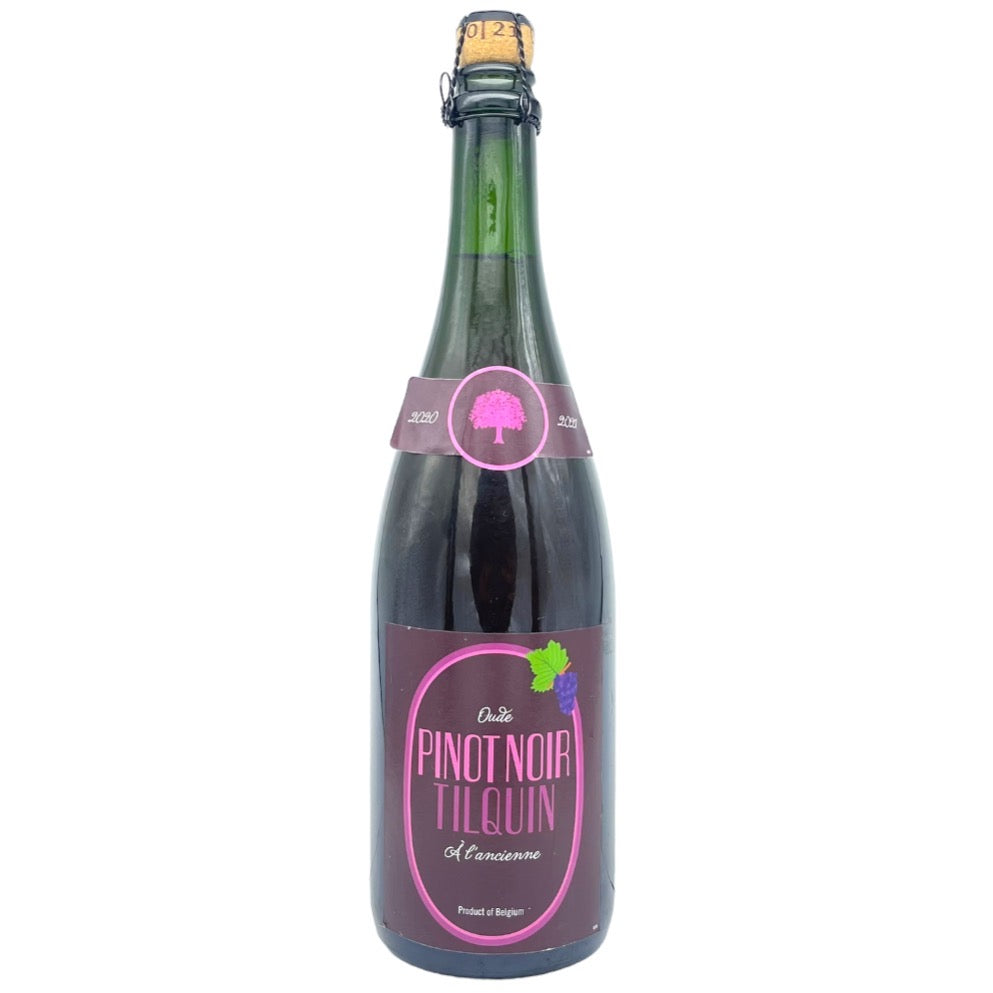 Tilquin Oude Pinot Noir à L'Ancienne (12-01-2031) 2020-21 750ml by Tilquin, beer label