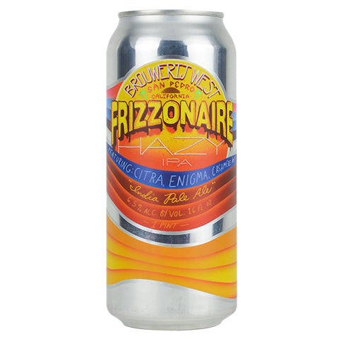 Brouwerij West Frizzonaire IPA by Brouwerij West, beer label