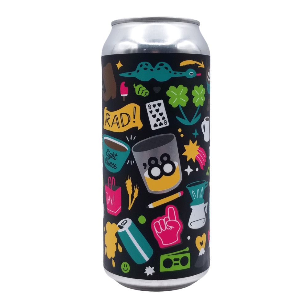 Won't You Be My Neighbour IPA by Eighty Eight Brewing Co., beer label
