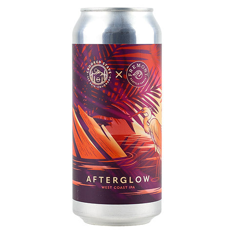 Crooked Stave Afterglow IPA by Crooked Stave Artisan Beer Project, beer label