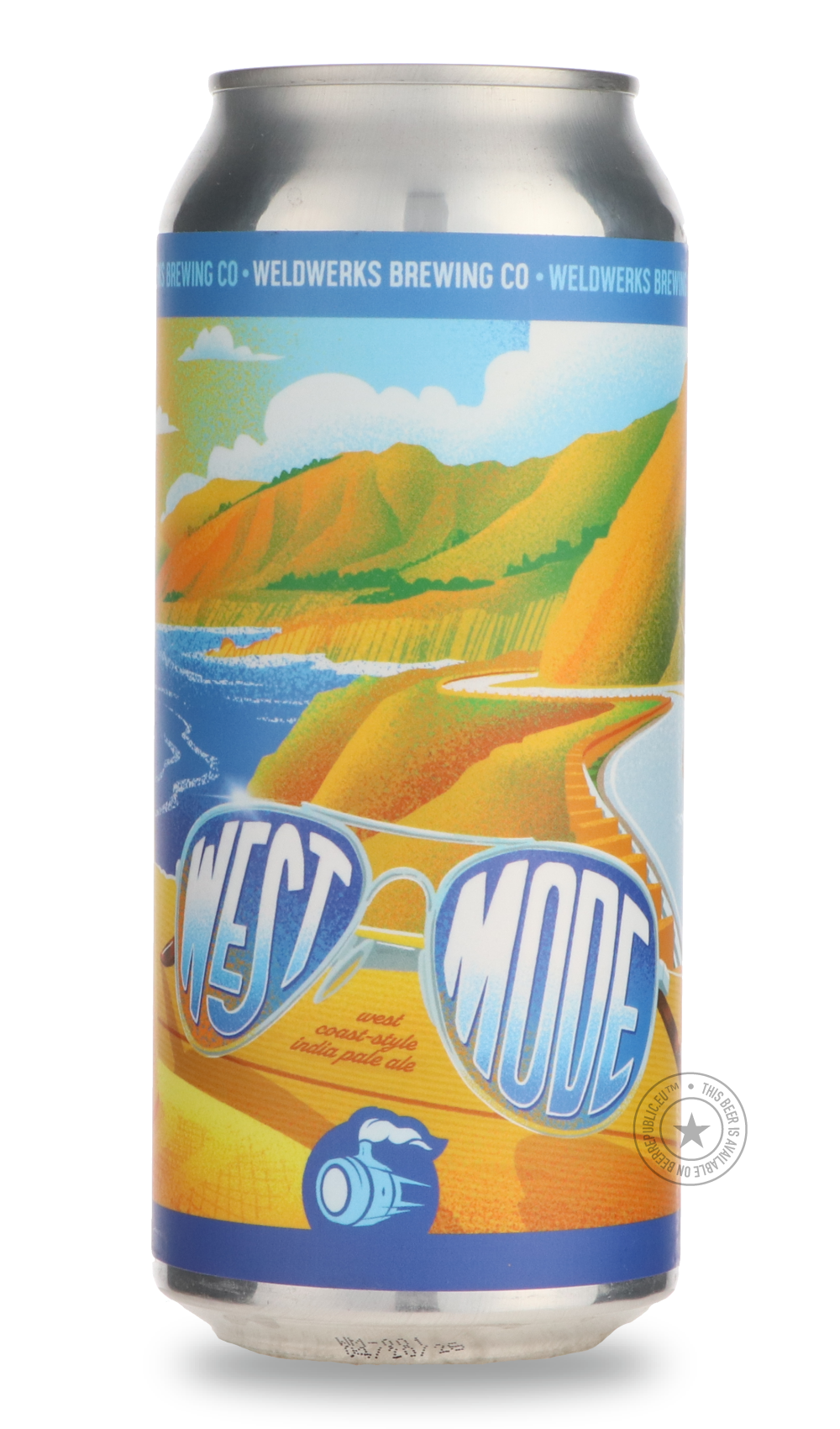 West Mode by WeldWerks, beer label