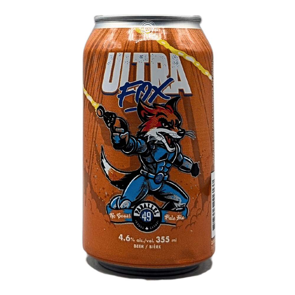 Parallel 49 Brewing Ultra Fox Pale Ale by Parelle 49 Brewing, beer label