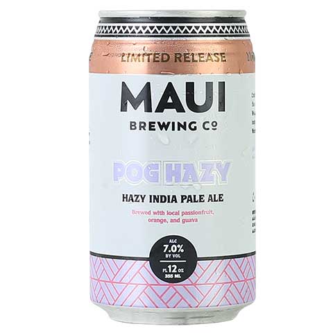 Maui POG Hazy IPA by Maui Brewing Company, beer label